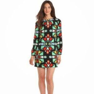NWT Mara Hoffman Compass Shift Long Sleeves Dress